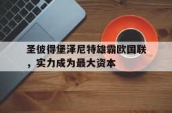 开云体育在线-圣彼得堡泽尼特雄霸欧国联，实力成为最大资本的简单介绍